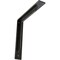 Ekena Millwork Stockport Steel Bracket, Antiqued Pewter 2"W x 12"D x 12"H BKTM02X12X12STAPW - alternate 1